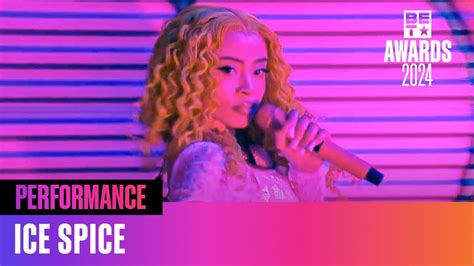 Ice Spice Raps 'Phat Butt,' 'Think U the Shit (Fart)' at BET Awards.